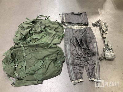 (25) Duffel Bags, (5) Pistol Holsters & Assorted Items