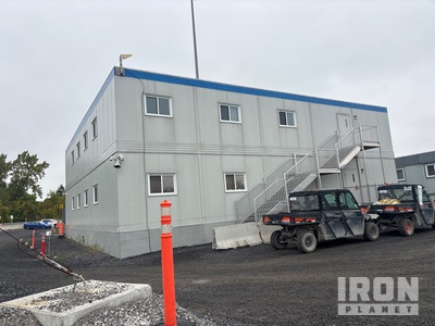 2020 Willscot 120 ft x 60 ft 66 Person 2 floors, outdoor staircase, furniture, appliance (refrigerator). Mobile Office