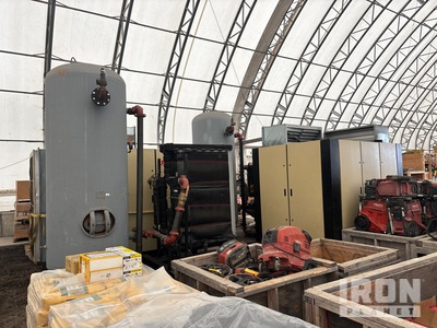 2022 Ingersoll Rand RS160-A125 987 cfm Skid-Mounted Electric 660 gal Air Compressor
