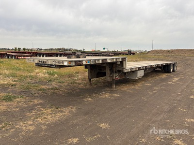 2012 Wilson 48 ft T/A Spread Axle Step Deck Trailer
