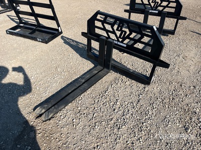 Blue Diamond 314004 48 in Skid Steer Forks (Unused)