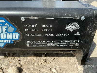 Blue Diamond 36 in Skid Steer Sod Roller