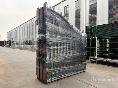 Quantity of 2026 Suihe NG-14Eu-3&14D-3 14 ft Wrought Iron Bi-Parting Portail d'entrée (Unused)