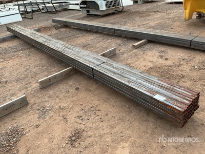 Quantity of (50) 24 Ft Steel Tubing