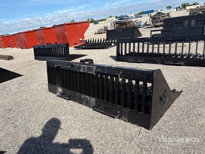 2026 Kit Containers QT-SB-H72-F 72 in Łyżka Przesiewowa do Ładowarki o Sterowaniu Burtowym