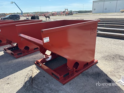 2026 Kit Containers 2.0YFT-SDH 60 in 2 cyd Tolva autodescargable