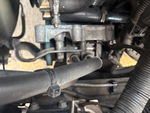 Engine with A/C Compressor