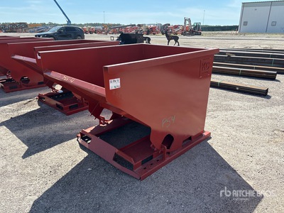 2026 Kit Containers 2.0YFT-SDH 60 in 2 cyd Tolva autodescargable