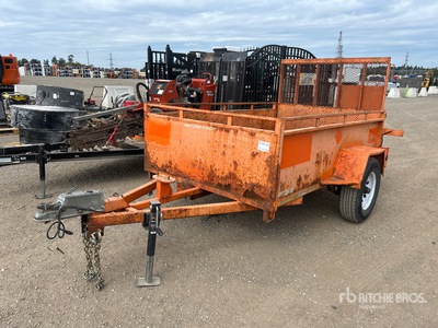 2020 Miska 8 ft S/A Remorque utilitaire
