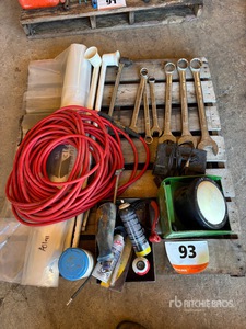 Quantity of Assorted Shop Tools