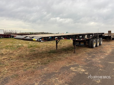2012 Gerrys 40 ft Tri/A Flatbed Przyczepa do pól naftowych