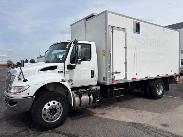2019 International MV607 4x2 Mobile Shredding Truck 2019 International MV607 4x2 Mobile Shredding Truck