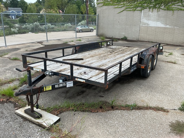 2011 Sure-Trac  16 ft T/A Utility Trailer