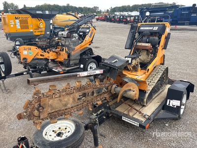 Barreto Tracked Trancheuse w/ Barreto Trailer