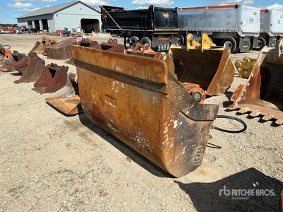H & H 71 in Hydraulic Tilting Graafmachine Bak