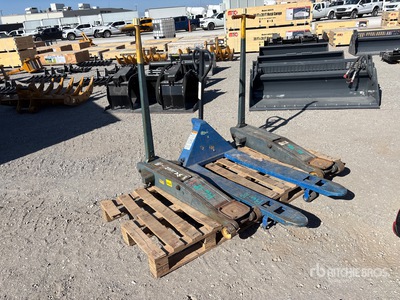 Quantity of (2) Floor Jacks & Pallet Jack