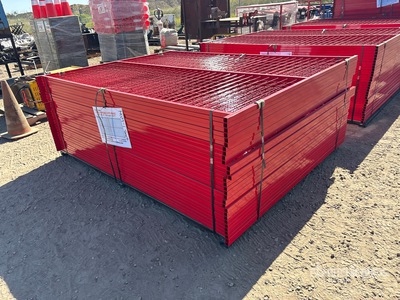 Quantity of (30) Canex 8 ft x 6 ft Powder Coated Clôture de site (Unused)