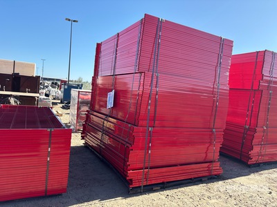 Quantity of (90) Canex 8 ft x 6 ft Powder Coated Clôture de site (Unused)