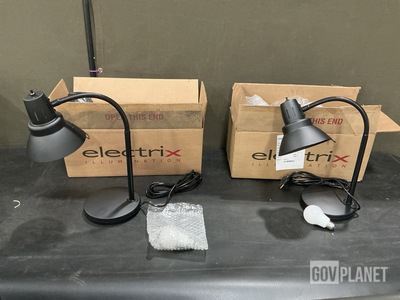 (85) Electrix 11-990-102 Desk Lights