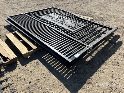 9 ft 3 in x 6 ft 6 in Bi-Parting Portail d'entrée (Unused)