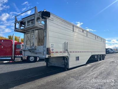 2025 Titan 53 ft x 102 in Quad/A Belly Open-Top チップトレーラー