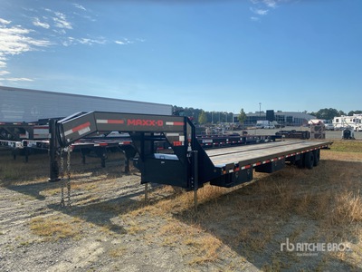 2026 MaxxD RD102 40 ft T/A Gooseneck Remorque pour équipement