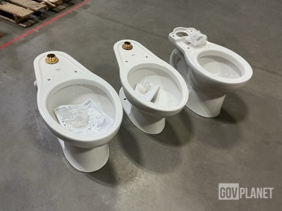 (6) Assorted Toilets