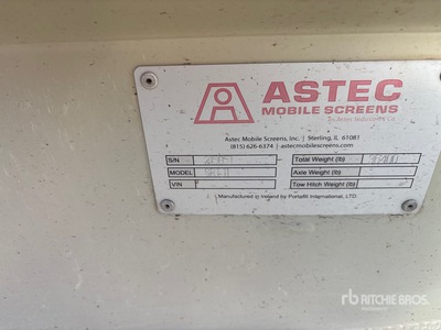 2021 Astec Ranger SRT11 Tracked Tamiz de tambor