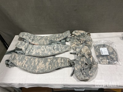 (75) Molded Waist Belts & (157) Sustainment Pouches