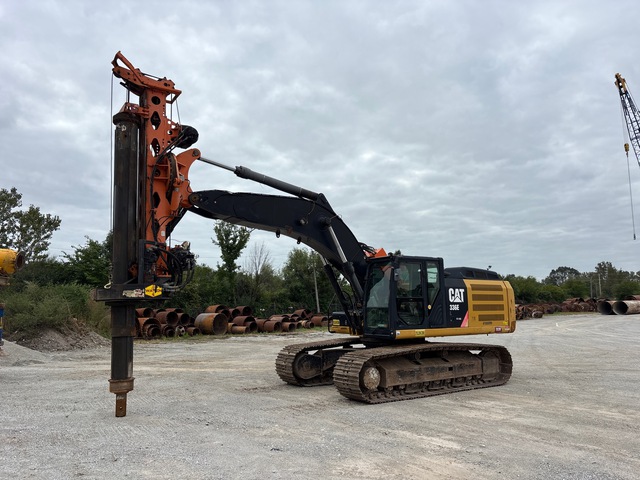 2012 Cat 336E L Foundation Drill