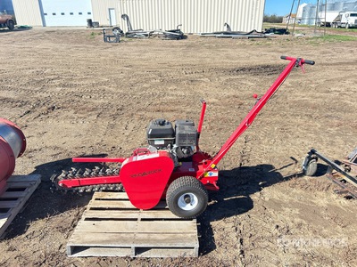 Red Rock Walk Behind Trencher