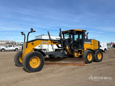 2014 John Deere 870G Motor Grader