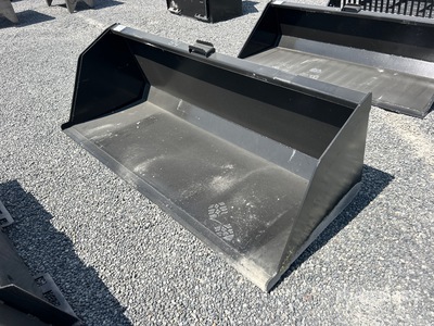 2026 Kit Containers QT-SNB-84 84 in Snow/Litter Skid Steer Bucket (Unused)