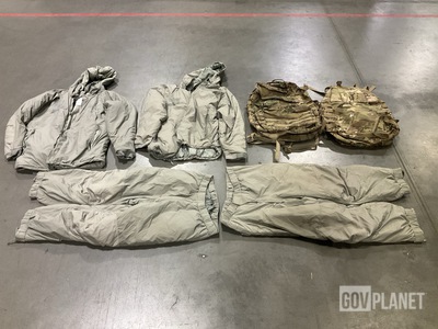 (15) Cold Weather Parkas, (36) Pairs of Cold Weather Trousers & Assorted Items