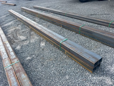 Quantity of (4) 2026 Kit Containers 5 in Square Tubing Metalli vari (Unused)