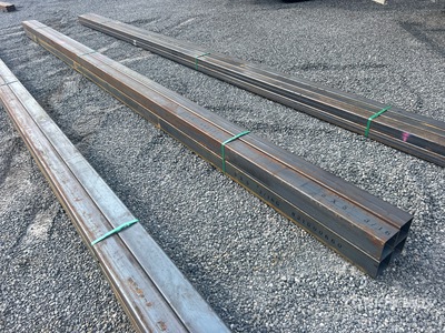 Quantity of (4) 2026 Kit Containers 5 in Square Tubing Metalli vari (Unused)