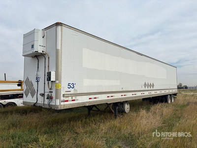 2010 Manac 53 ft x 102 in T/A Heated Remorque fourgon