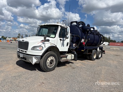 Presvac on 2014 Freightliner M2 106 6x4 Vacuum Tanker Truck