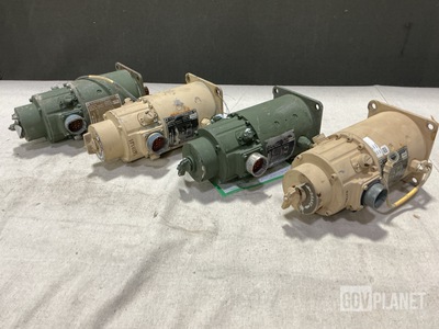 (4) Lear Siegler 10252431-1 Intermittent DC Motors