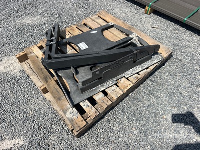 2026 Kit Containers MUFF-36-42 36 in Mini Skid Steer Forks (Unused)