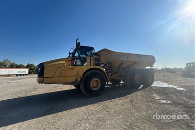 2012 Cat 740B Camion à benne articulé