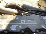 Engine with Emission Certification Label