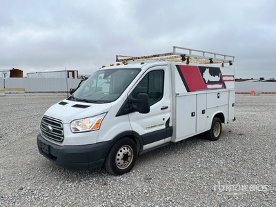 2015 Ford Transit 350 4x2 Cargo Van Truck