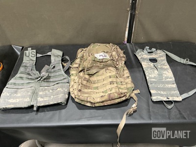 (90) Fighting Load Carriers, (88) Hydration System Carriers & Assorted Items