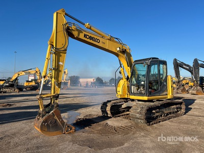 2016 Kobelco SK140SRLC-3 Pelle Hydraulique sur Chenilles