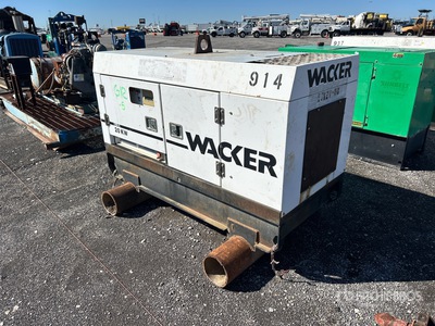 Wacker G-25 20 kW Skid-Mounted Generator Set (Inoperable)