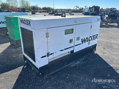Wacker G-50 48 kW Skid-Mounted 発電機セット (250-749 kw/310-950 kva) (Inoperable)
