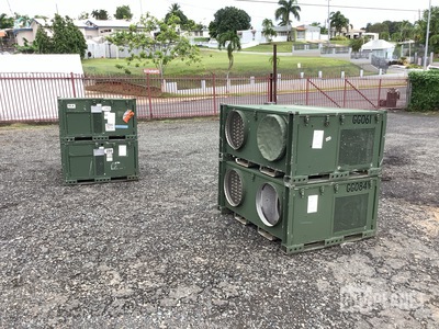 (4) Alaska Structures AK-ECU-5T Environmental Control Units