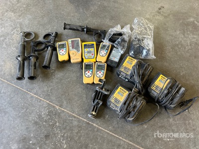 Quantity of Topcon Remotes/Dewalt Battery Chargers