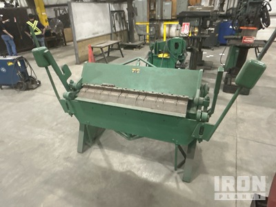 Brown Boggs Manual 4FT Press Brake